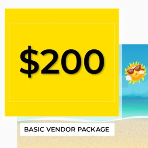 Birmingham Summer Sizzle Craft and Vendor Market General Vendor Package $200