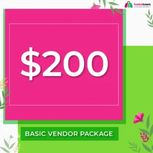 Birmingham Spring Craft and Vendor Market General Vendor Package $200