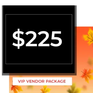 Birmingham Fall Craft and Vendor Market VIP Vendor Package $250