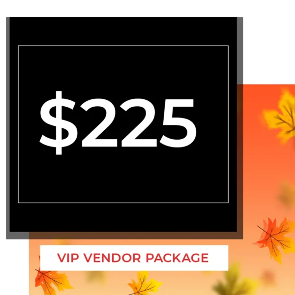 Birmingham Fall Craft and Vendor Market VIP Vendor Package $250
